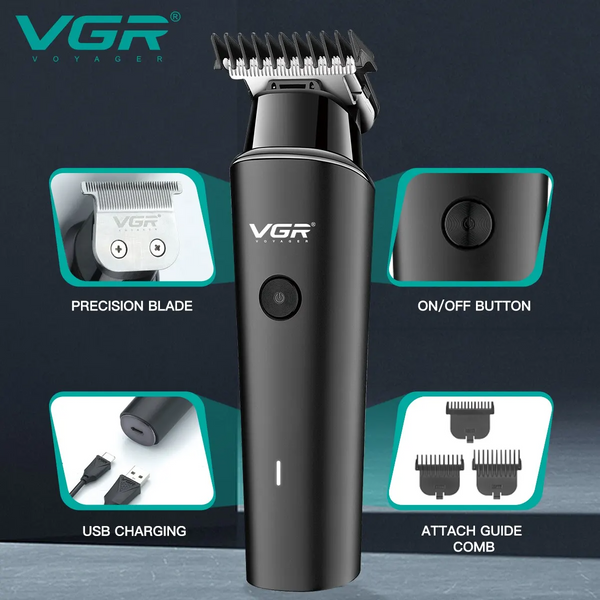Hair Cutting Machine Professional Hair Clipper Beard Trimmer Barber USB Rechargeable Electric Cordless Trimmer for Men